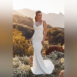 Katie May Barcelona wedding gown